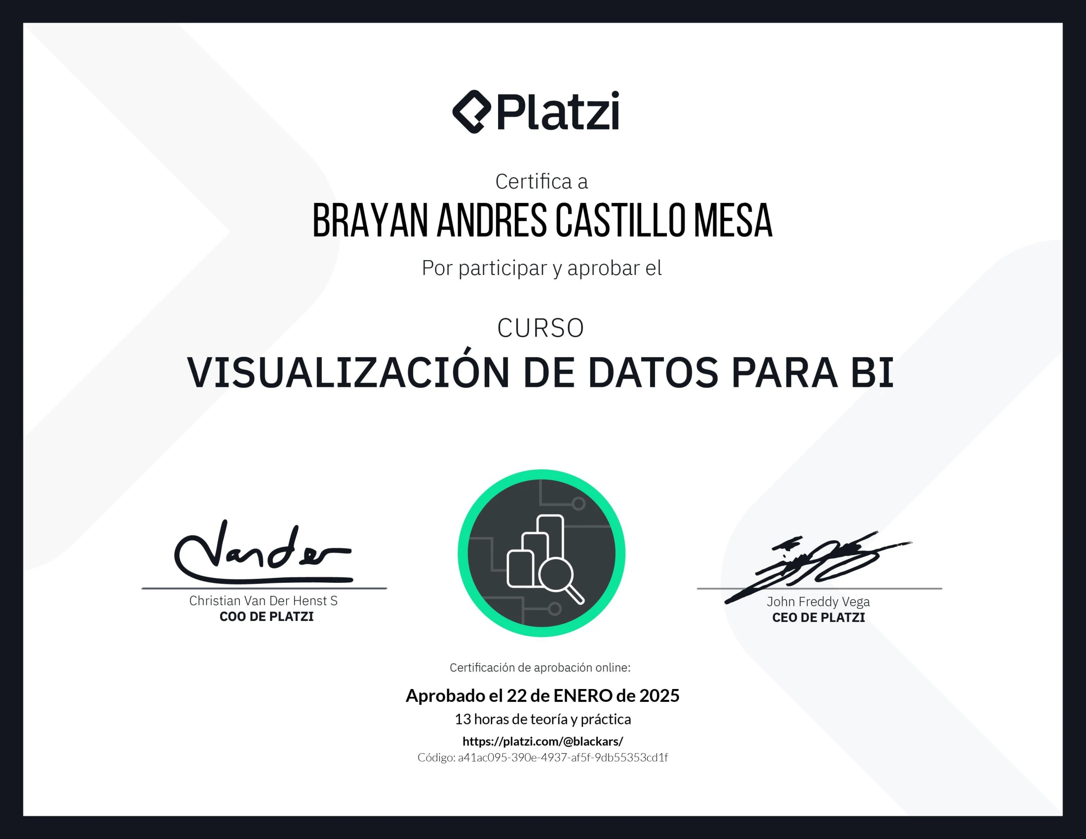 Platzi Data Viz